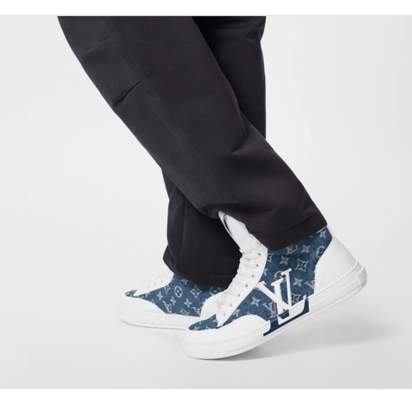 LOUIS VUITTON | Denim Charlie Sneaker Boot - Picture 7 of 9